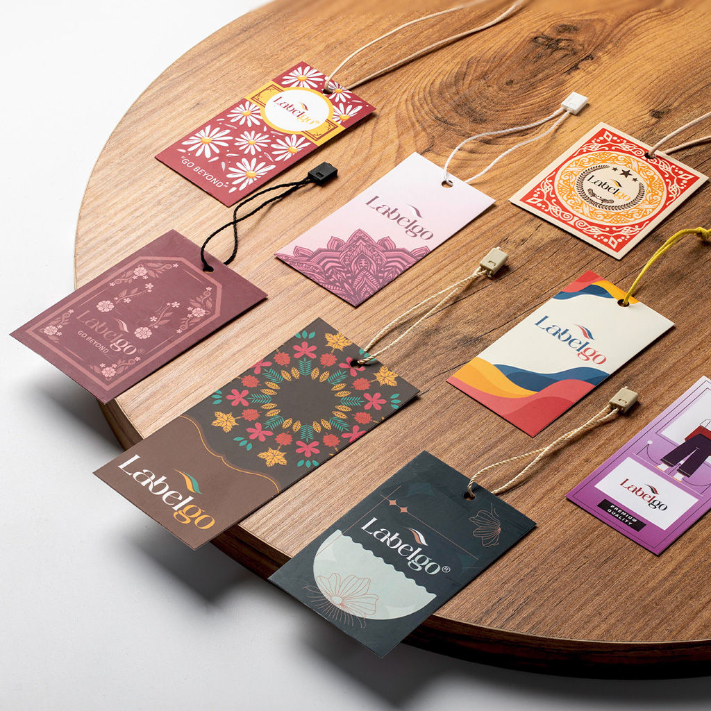 Premium kraft hang tags with string