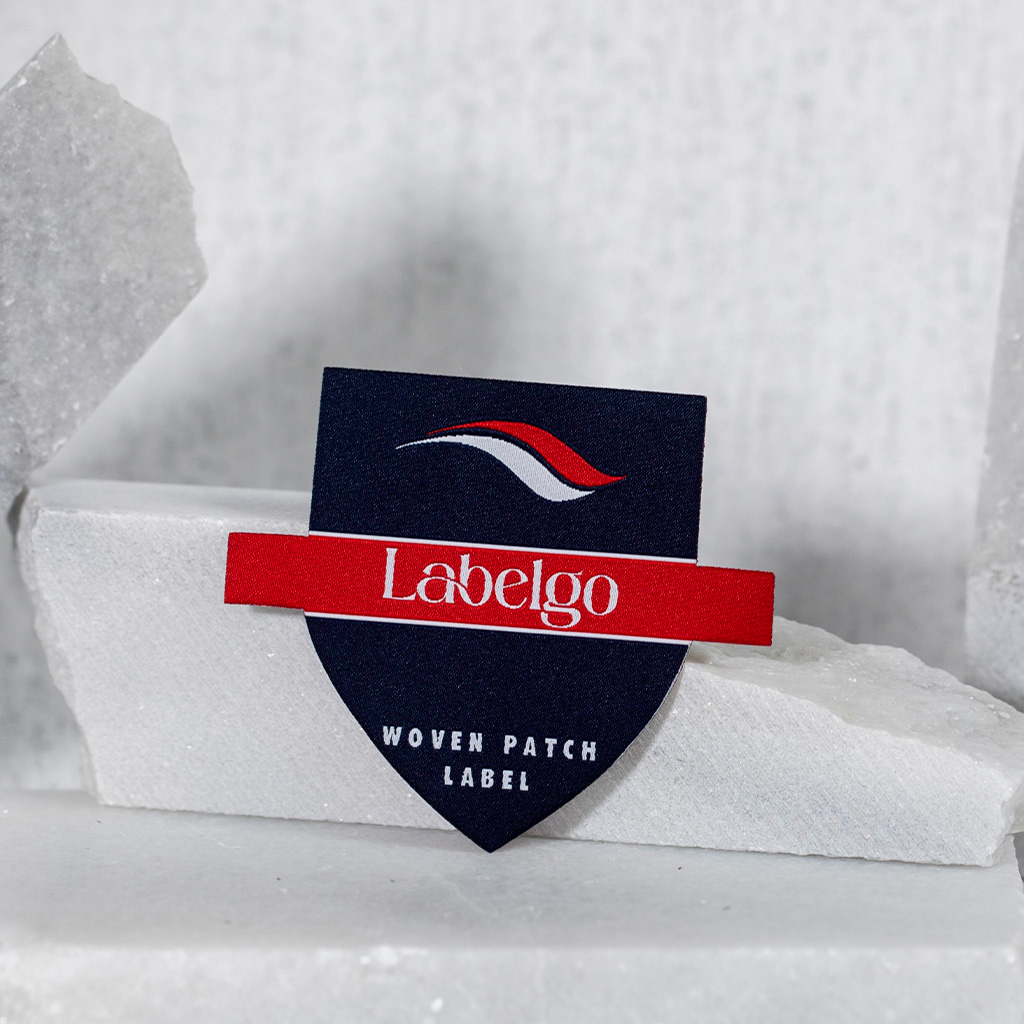LabelGo woven badge label