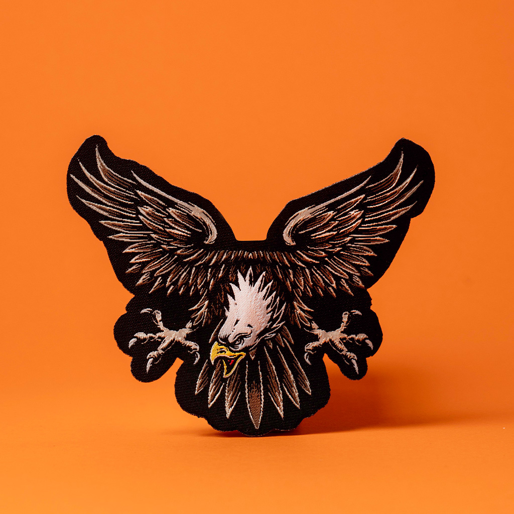 Eagle embroidered patch